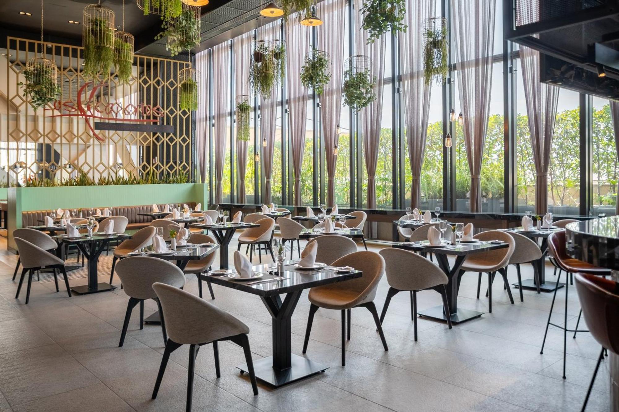 Fiesta Americana Viaducto Aeropuerto Mexico City Ngoại thất bức ảnh Restaurant interior