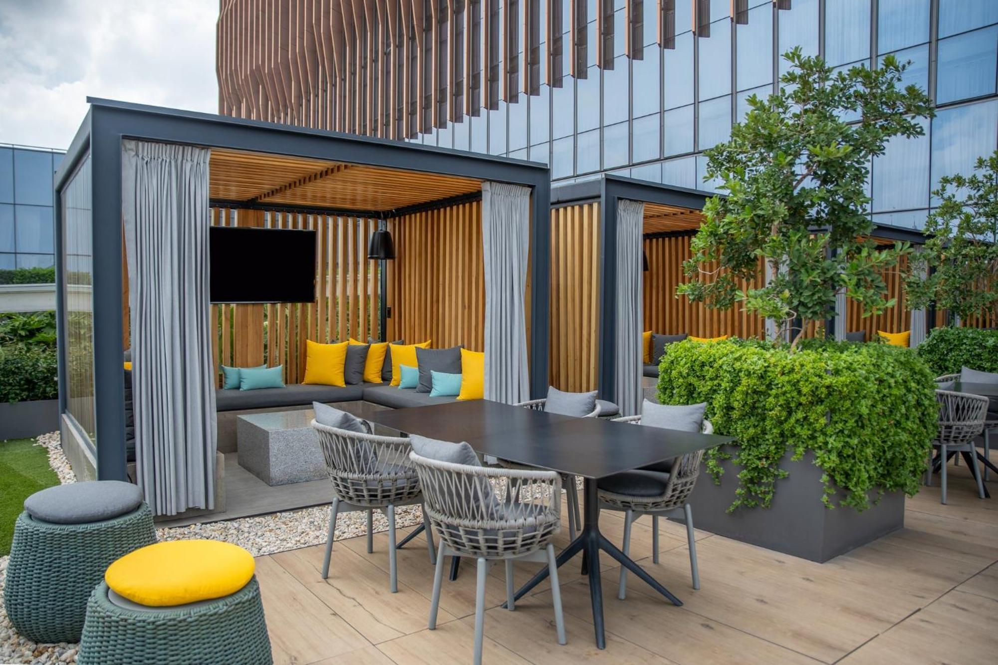 Fiesta Americana Viaducto Aeropuerto Mexico City Ngoại thất bức ảnh The Sky Bar