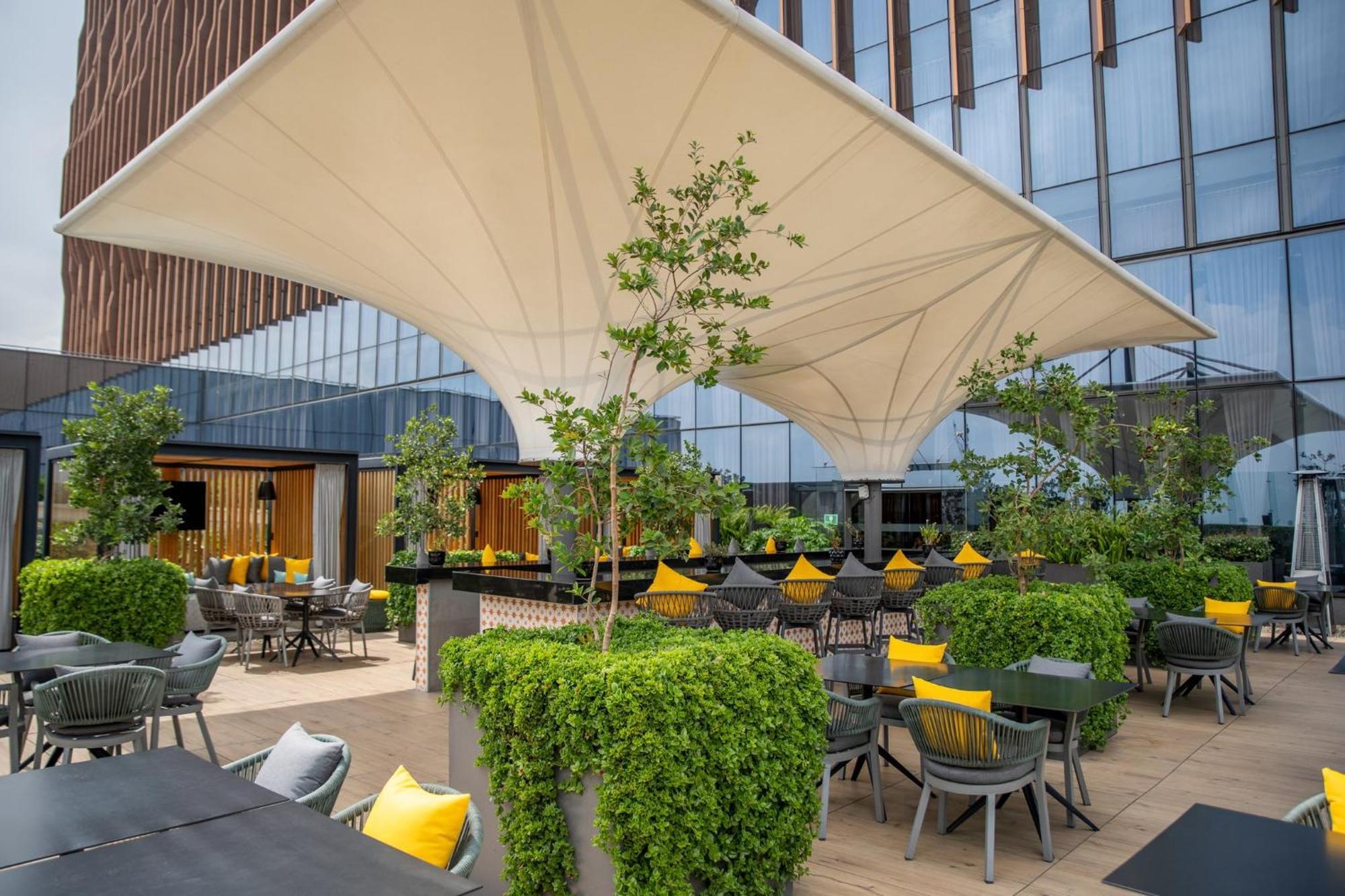Fiesta Americana Viaducto Aeropuerto Mexico City Ngoại thất bức ảnh The Terrace
