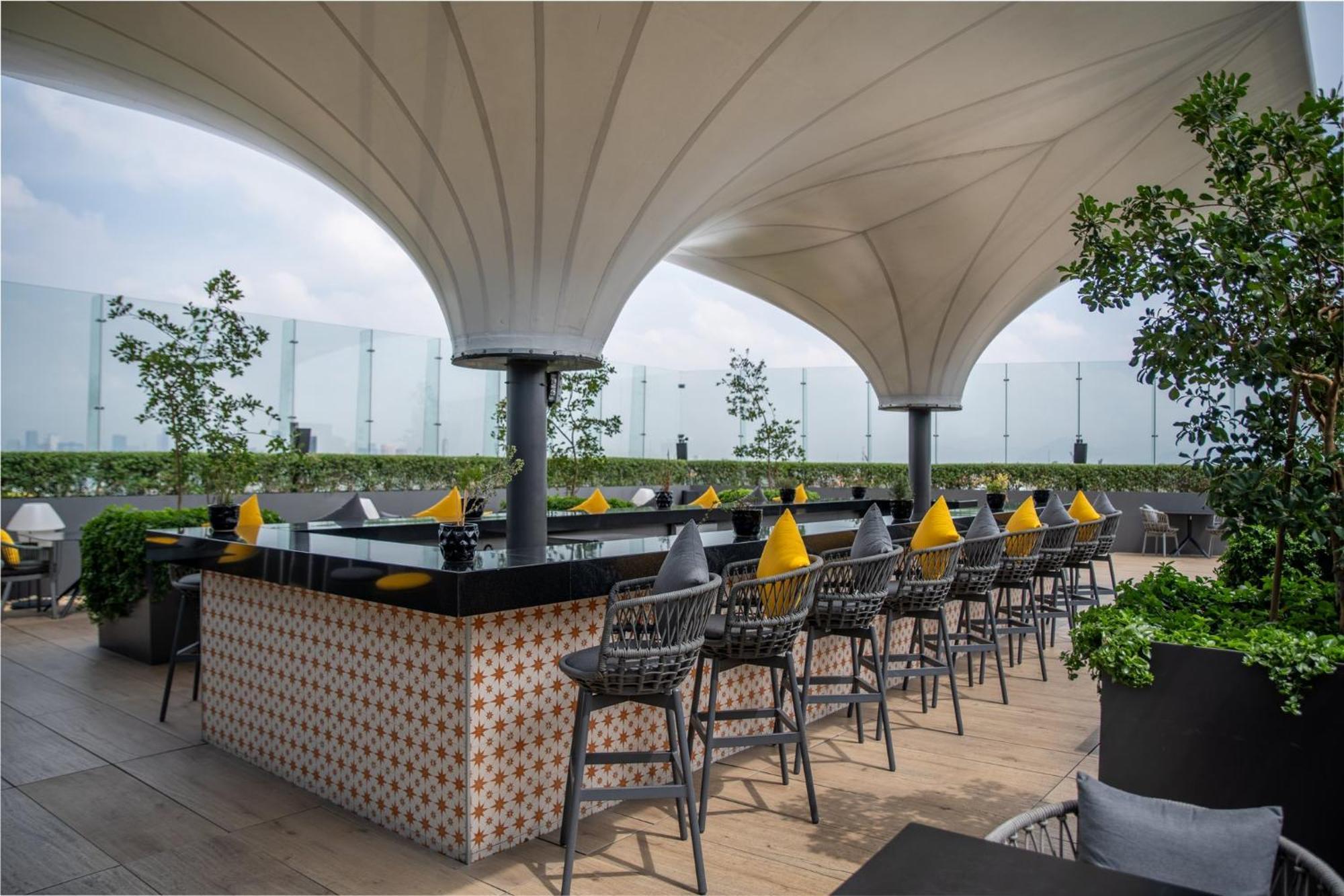 Fiesta Americana Viaducto Aeropuerto Mexico City Ngoại thất bức ảnh The Bar